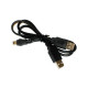 OEM 2 USB A <,->,  USB mini B 5pin M/M adatkábel 0.5m fekete
