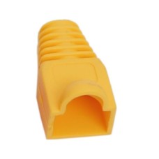 Törésgátló RJ45 csatlakozóhoz (05230SA-100), sárga, 100db/csomag Törésgátló RJ45 csatlakozóhoz (05230SA-100), sárga, 100db/csomag