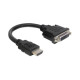 Delock HDMI-A - DVI-D M/F adapter 0.2m Delock HDMI-A - DVI-D M/F adapter 0.2m