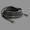 Delock HDMI 1.4 M/M video jelkábel 15m 3D support fekete Delock HDMI 1.4 M/M video jelkábel 15m 3D support fekete