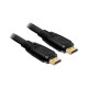 Delock HDMI 1.4 M/M video jelkábel 2m 3D support, lapos kábel Delock HDMI 1.4 M/M video jelkábel 2m 3D support, lapos kábel