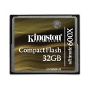 Kingston 32GB CF Ultimate Compact Flash 600x memóriakártya Kingston 32GB CF Ultimate Compact Flash 600x memóriakártya