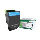 LEXMARK Lexmark Standard Cyan Return Programme Toner Cartridge 2300 pages / CS317dn, CS417dn, CX317dn, CX417de 71B20C0