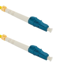 Qoltec Optic Patchcord LC/UPC - LC/UPC simplex SM 9/125 G652D 1m 54324
