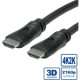 OEM HDMI 2.0 M/M UHD video jelkábel 3m fekete 11.99.5682
