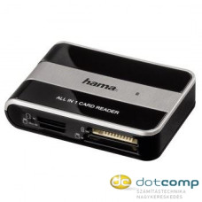 Hama 49016 "All In One" univerzális kártyaolvasó USB 2.0 Hama 49016 "All In One" univerzális kártyaolvasó USB 2.0