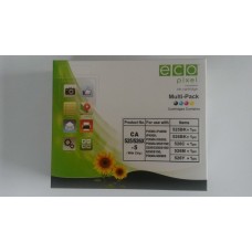 Ecopixel Canon FU PGI-525 + CLI-526 CMYK ut&aacute;ngy&aacute;rtott patron multipack