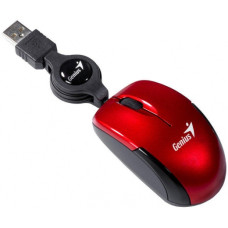 GENIUS MOUSE Micro Traveler V2 Piros USB