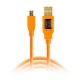TetherPro USB 2.0 Male to Mini-B 5 pin, 1, ORG TetherPro USB 2.0 Male to Mini-B 5 pin, 1, ORG