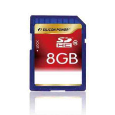 SILICON POWER 8GB Secure Digital Card CL10 SILICON POWER 8GB Secure Digital Card CL10