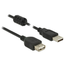 Delock USB 2.0-s bővítőkábel A-típusú csatlakozódugóval USB 2.0-s, A-típusú csatlakozóhüvellyel, 0 84882 Delock USB 2.0-s bővítőkábel A-típusú csatlakozódugóval USB 2.0-s, A-típusú csatlakozóhüvellyel, 0 84882