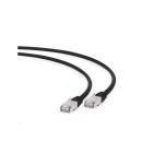 Gembird FTP LSZH kat.6A RJ45 patch kábel, 0.5m, black PP6A-LSZHCU-BK-0.5M Gembird FTP LSZH kat.6A RJ45 patch kábel, 0.5m, black PP6A-LSZHCU-BK-0.5M