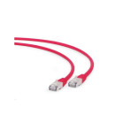 Gembird FTP LSZH kat.6A RJ45 patch kábel, 0.5m, red PP6A-LSZHCU-R-0.5M Gembird FTP LSZH kat.6A RJ45 patch kábel, 0.5m, red PP6A-LSZHCU-R-0.5M