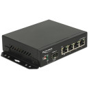 Delock Gigabit Ethernet-kapcsoló, 4 port + 1 SFP 87704