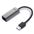 i-tec USB 3.0 Metal Gigabit Ethernet Adapter 1x USB 3.0 to RJ-45 LED U3METALGLAN i-tec USB 3.0 Metal Gigabit Ethernet Adapter 1x USB 3.0 to RJ-45 LED U3METALGLAN