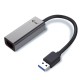 i-tec USB 3.0 Metal Gigabit Ethernet Adapter 1x USB 3.0 to RJ-45 LED U3METALGLAN