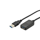 Digitus USB 3.0 repeater kábel, 5m DA-73104