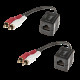 LINDY Stereo Audio extender analóg 100m
