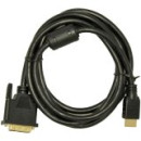 AKYGA HDMI 1.3 cable Akyga AK-AV-11HDMI 1.4/M-DVI M1.8m 24+1 AK-AV-11