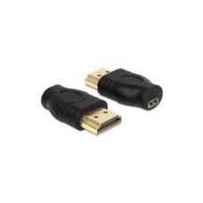 DELOCK &Aacute;talak&iacute;t&oacute; HDMI-micro D male to HDMI A male