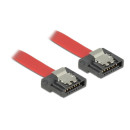 Delock Cable SATA FLEXI 6 Gb/s 20 cm red metal 83833 Delock Cable SATA FLEXI 6 Gb/s 20 cm red metal 83833