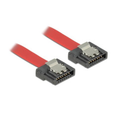 Delock Cable SATA FLEXI 6 Gb/s 20 cm red metal 83833 Delock Cable SATA FLEXI 6 Gb/s 20 cm red metal 83833