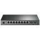 TP-Link T1500G-10PS 8-Port Gigabit Desktop PoE Switch with 2 Combo SFP Slots T1500G-10PS(TL-SG221 TP-Link T1500G-10PS 8-Port Gigabit Desktop PoE Switch with 2 Combo SFP Slots T1500G-10PS(TL-SG221