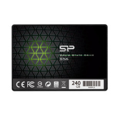 Silicon Power SSD Slim S56 240GB 2.5'', SATA III 6GB/s, 3D TLC NAND, 7mm SP240GBSS3S56B25