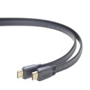 Gembird HDMI V1.4 apa-apa lapos kábel aranyozott csatlakozóval 1.8m CC-HDMI4F-6