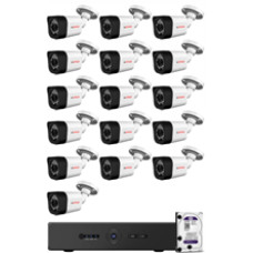 16 infrakamera CP PLUS AHD rendszer