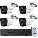 4 infrakamera CP PLUS AHD rendszer 4 infrakamera CP PLUS AHD rendszer