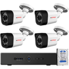 4 infrakamera CP PLUS AHD rendszer