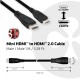 CLUB3D Mini HDMI - HDMI 2.0 1m kábel CAC-1350 CLUB3D Mini HDMI - HDMI 2.0 1m kábel CAC-1350
