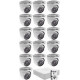 16 dome infrakamerás HIKVISION HDTVI