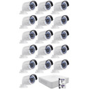 16 infrakamerás HIKVISION HDTVI