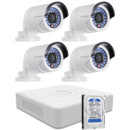 4 infrakamerás HIKVISION HDTVI 4 infrakamerás HIKVISION HDTVI
