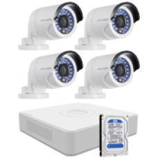 4 infrakamer&aacute;s HIKVISION HDTVI
