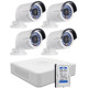 4 infrakamerás HIKVISION HDTVI