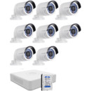 8 infrakamerás HIKVISION HDTVI 8 infrakamerás HIKVISION HDTVI