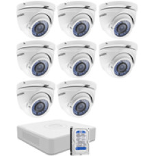 8 varifokális dome infrakamerás HIKVISION HDTVI 8 varifokális dome infrakamerás HIKVISION HDTVI