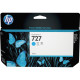 HP B3P19A Cyan No.727 tintapatron eredeti 130ml HP B3P19A Cyan No.727 tintapatron eredeti 130ml