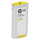 HP B3P21A Yellow No.727 tintapatron eredeti 130ml HP B3P21A Yellow No.727 tintapatron eredeti 130ml