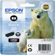 Epson T26114010 Photo Black tintapatron eredeti 4,7ml / Jegesmedve Epson T26114010 Photo Black tintapatron eredeti 4,7ml / Jegesmedve