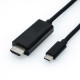 ROLINE USB C 3.1 - HDMI adapter M/M 1m kábellel