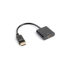 Lanberg adapter Displayport(M)-HDMI(F) 10cm AD-0009-BK