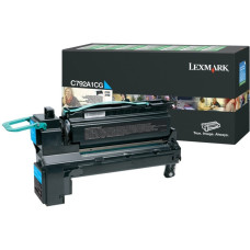 Lexmark C792 Cyan l&eacute;zertoner eredeti 6K/ C792A1CG