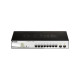 D-Link 10-Port Gigabit PoE+ Smart Switch inc. 2 SFP Ports POE budget 130W DGS-1210-10MP
