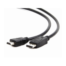 Gembird cable DISPLAYPORT (M) - HDMI (M) 10m CC-DP-HDMI-10M Gembird cable DISPLAYPORT (M) - HDMI (M) 10m CC-DP-HDMI-10M