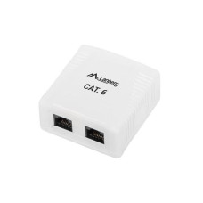 Lanberg UTP Data Box 2-port RJ45 unshielded cat. 6 OU6-0002-W Lanberg UTP Data Box 2-port RJ45 unshielded cat. 6 OU6-0002-W
