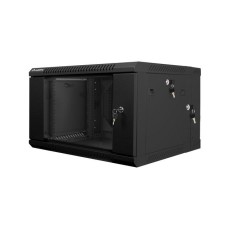 Lanberg wall-mounted double section rack 19'' flat pack 6U/600x600mm black WF02-6606-10B Lanberg wall-mounted double section rack 19'' flat pack 6U/600x600mm black WF02-6606-10B